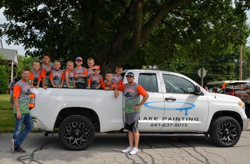 Athletics Team — New Sharon, IA — Lake Painting