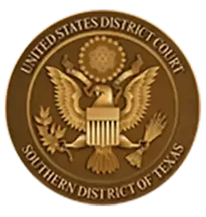 The seal of the united states district court southern district of texas