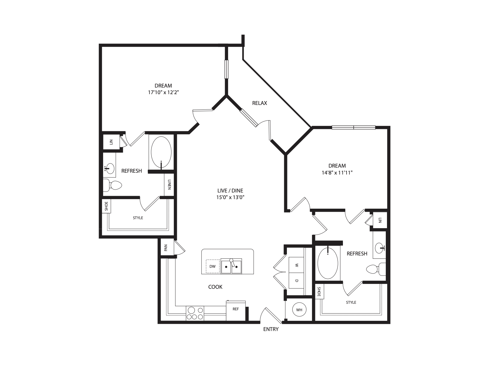New Terrell Apartments near SE Houston 1, 2 & 3 Bedroom Apartments