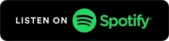 A button that says listen on spotify on a black background.