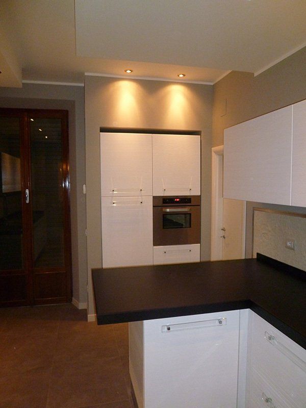 cucina con armadi