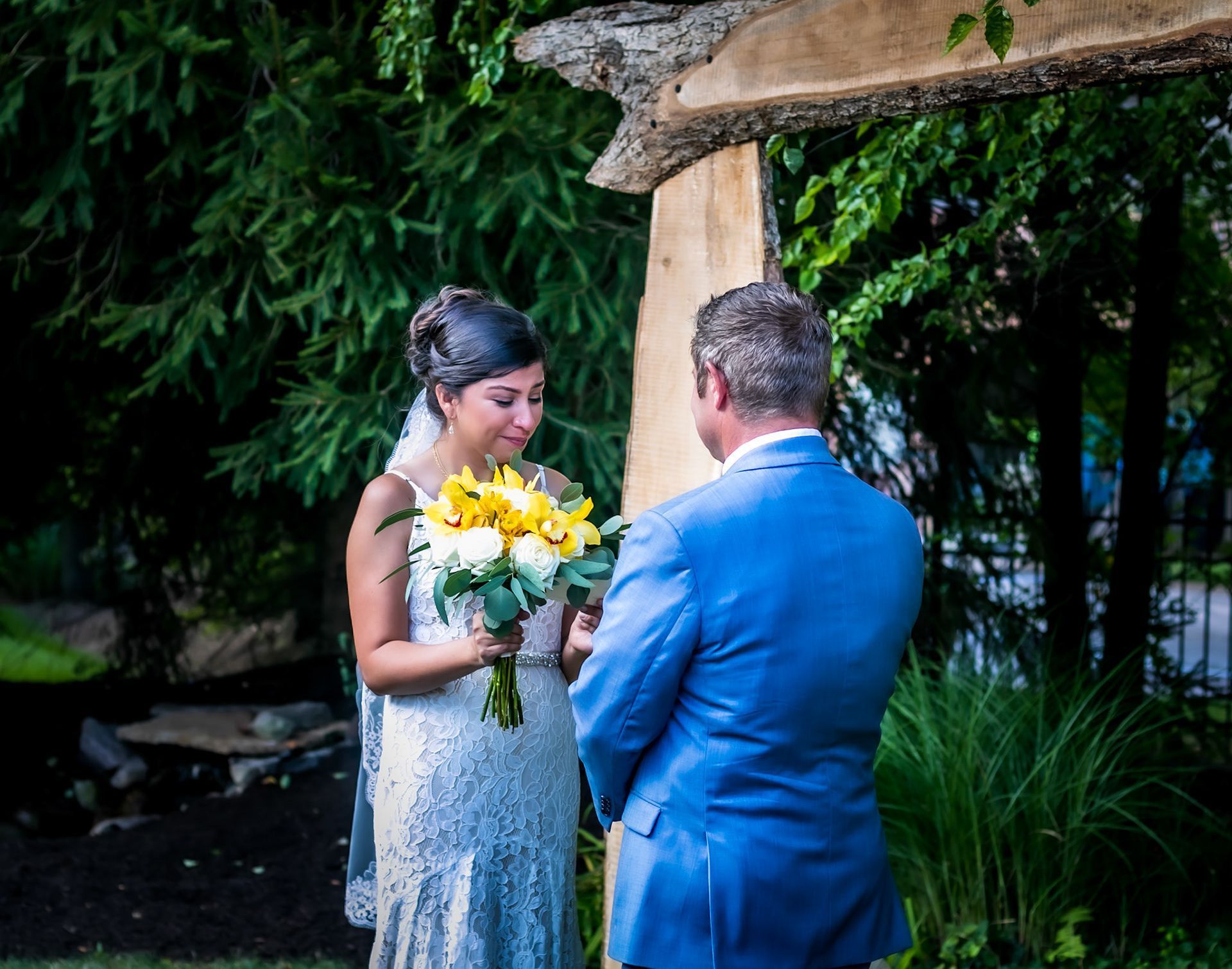 outdoor wedding photography in Mokena, IL