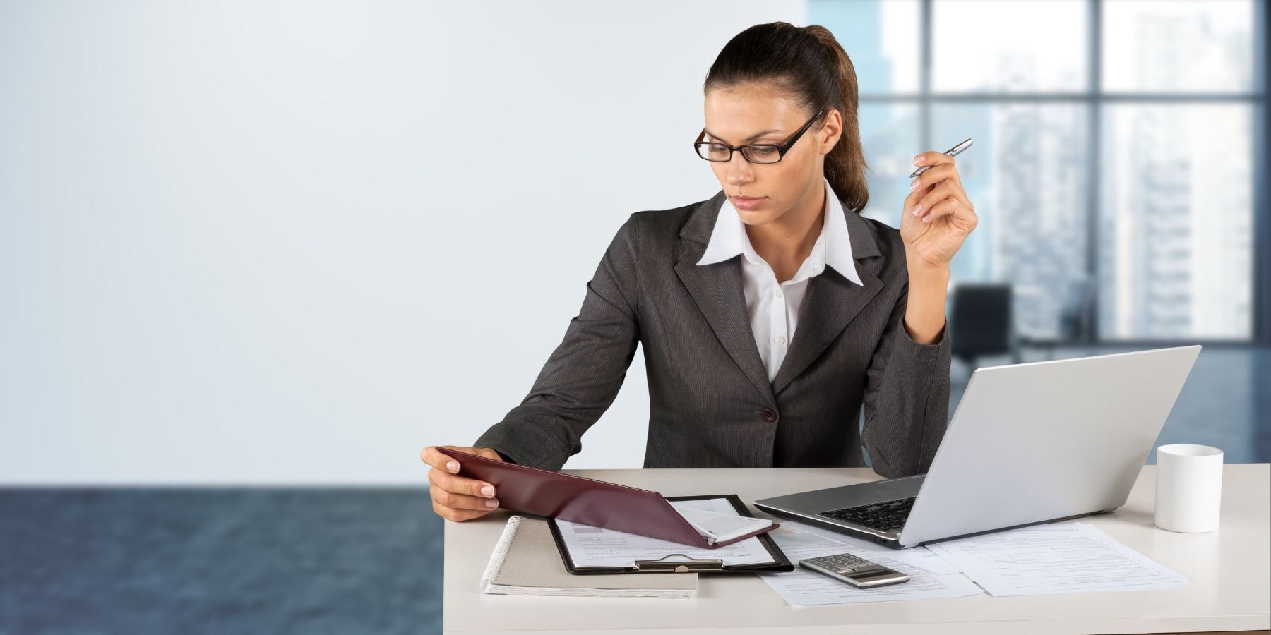 professional working