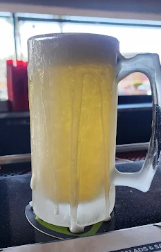 Frosted beer mug at The Local Pub Phoenix