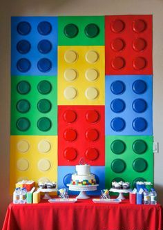 Lego Themed Birthday Party Inspiration