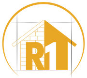 A drawing of a house with the letter r1 on it