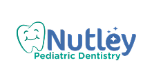 A logo for a pediatric dentistry with a tooth on it.