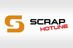 A logo for a company called scrap hotline