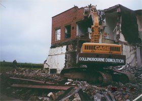Demolition services - Newport - Collingbourne Demolition - Demolition