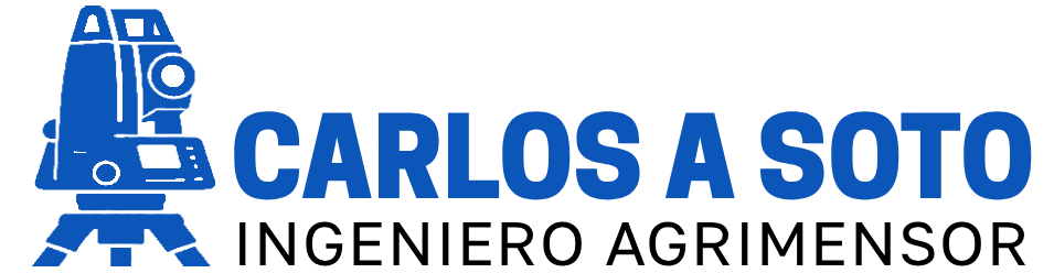 Logotipo de empresa Carlos A Soto, Ingeneiro Agrimensor
