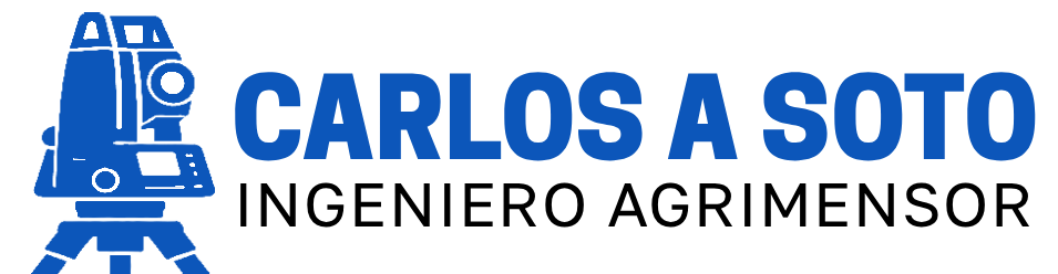 Logotipo de empresa Carlos A Soto, Ingeneiro Agrimensor