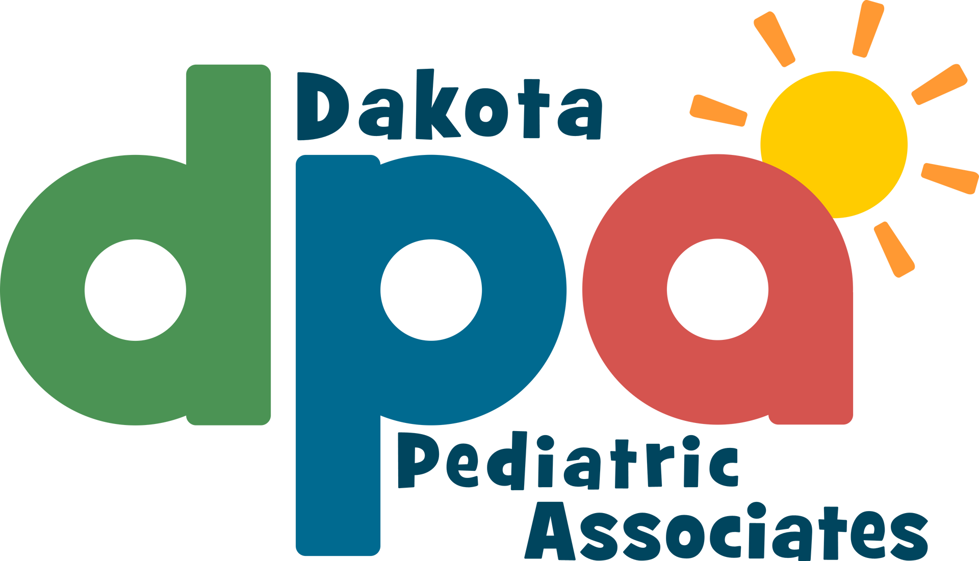 Dakota Pediatric Associates logo: green 
