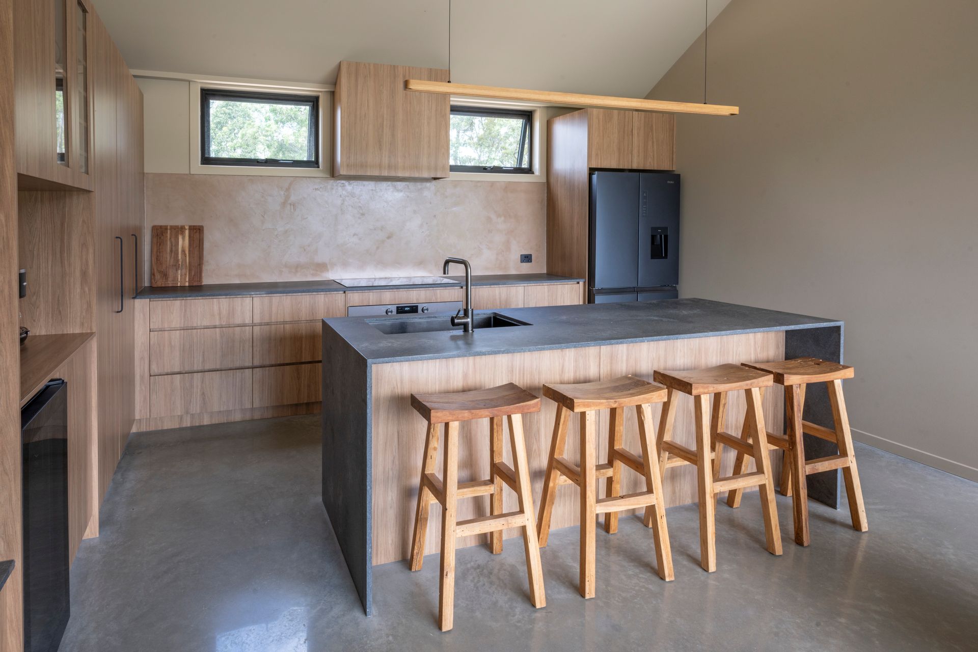 A Kitchen With a Sink and a Dishwasher in a House — Flow Kitchens in Taree South, NSW