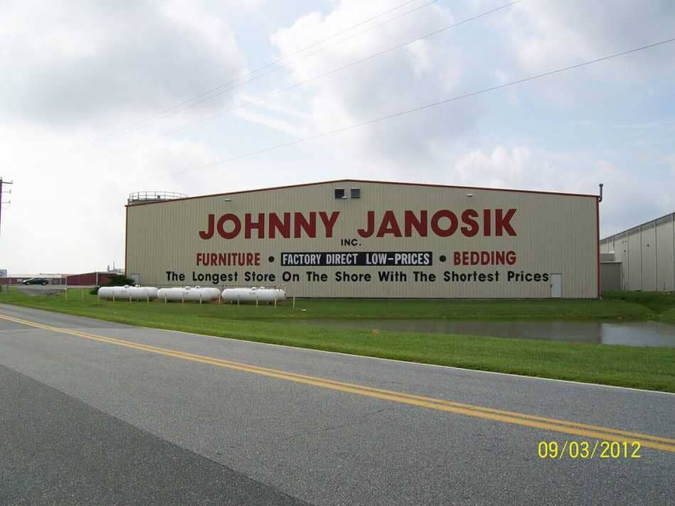 Truck Shop — Johnny Janosik Building in Seaford, DE