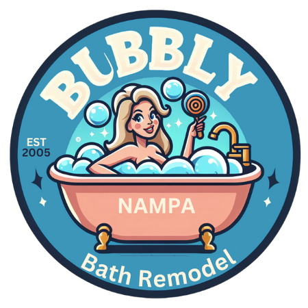 Bubbly Nampa Bath Remodel Logo
