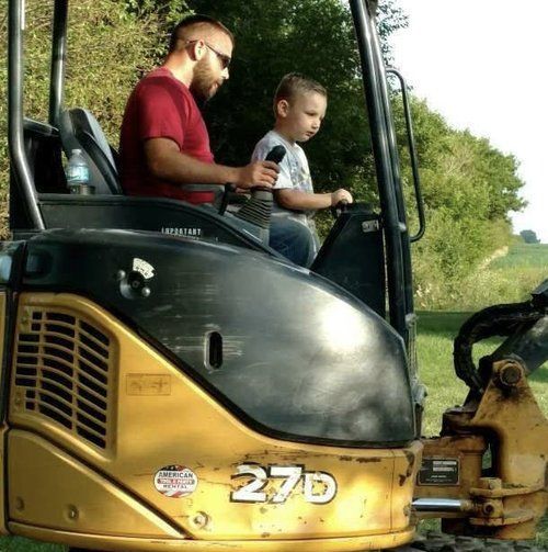 Owner Zach Woodard — Sharpsville, IN — Bridge Landscaping