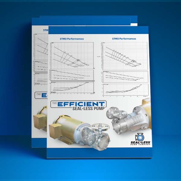 A brochure for an efficient seal-less pump