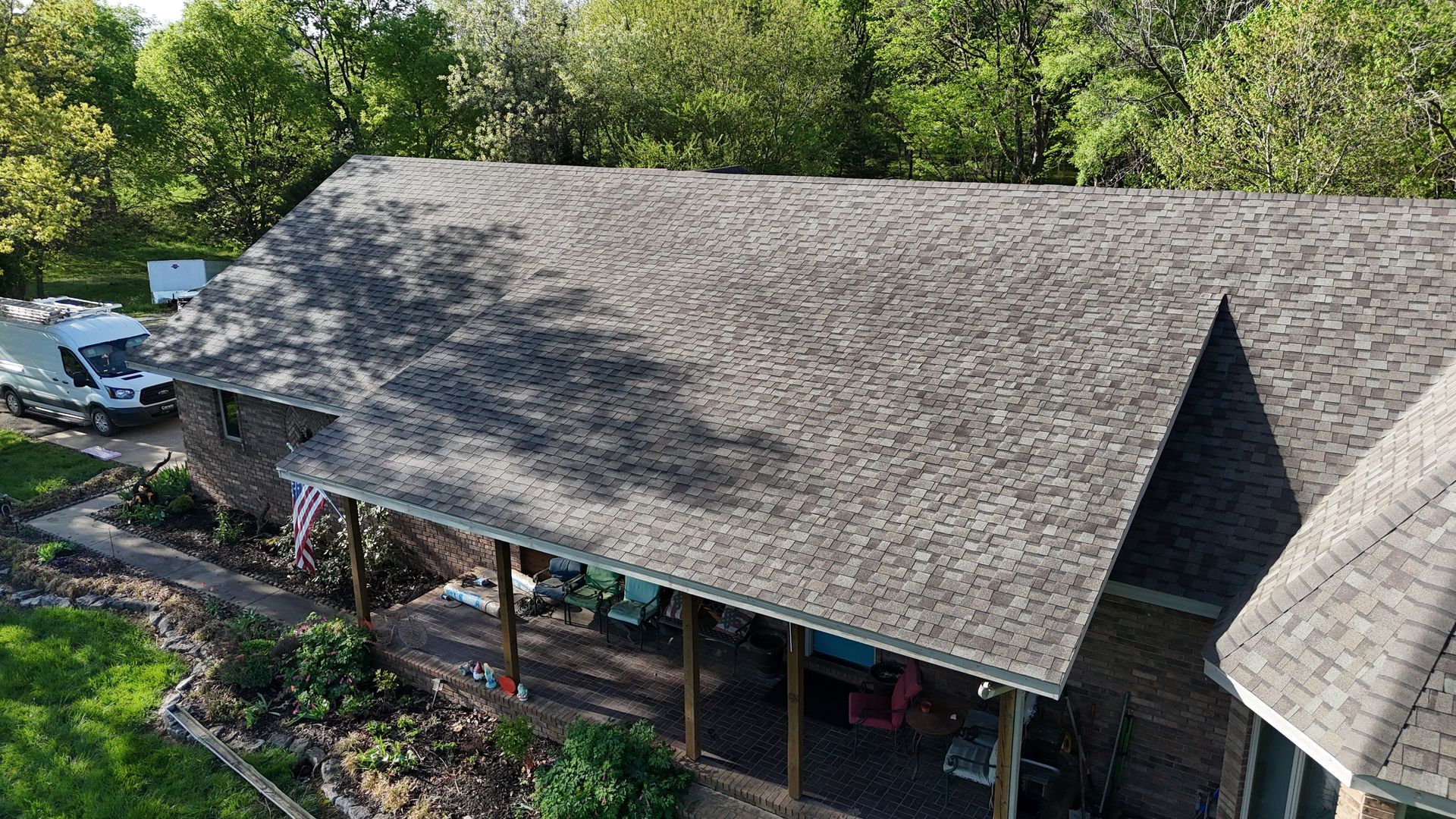 Home with new roof and siding by top exterior home contractor in Ozark, MO