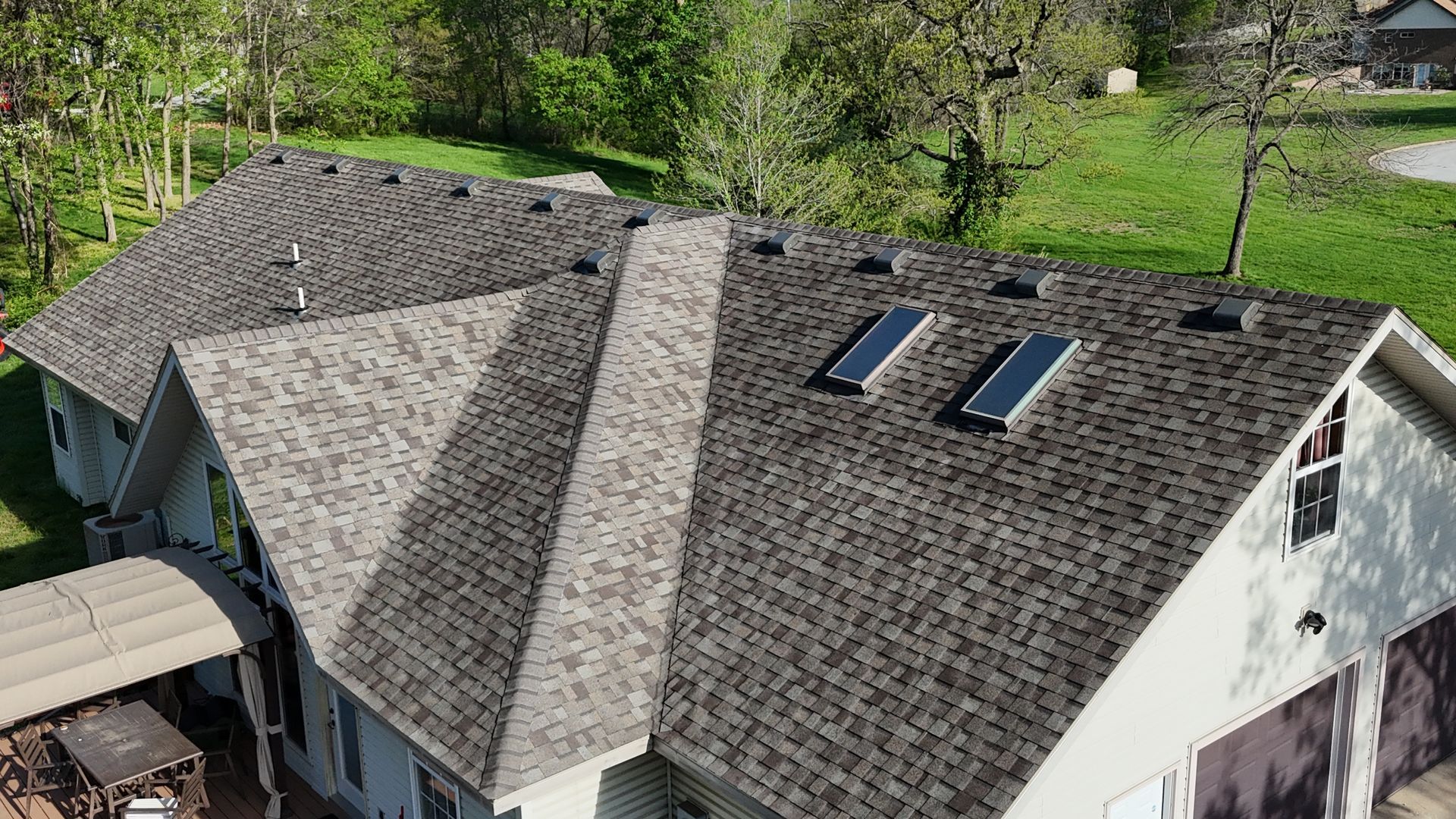 New Roof done by top roofing company in Ozark, MO