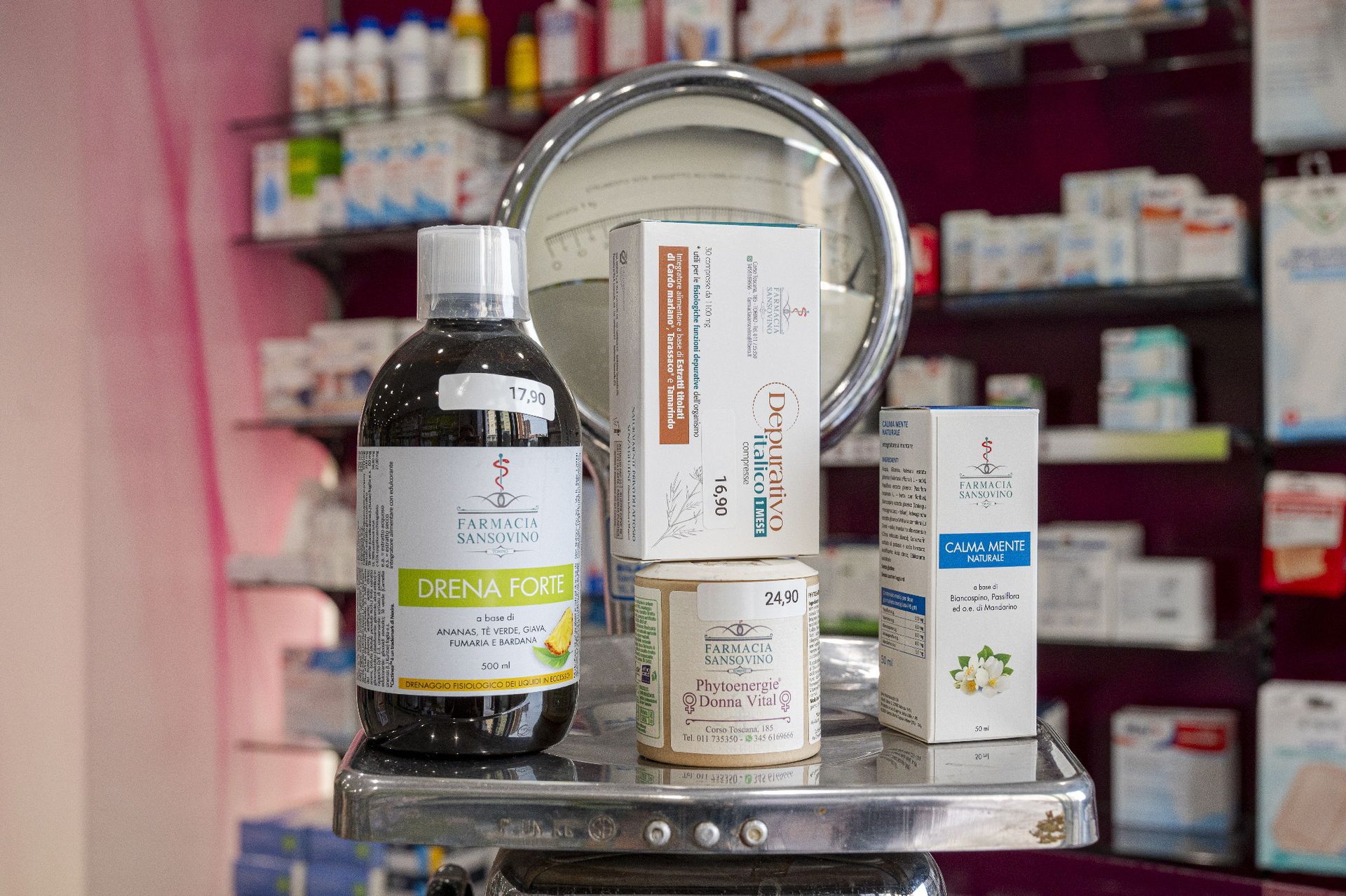 integratori fitoterapici Farmacia Sansovino Torino