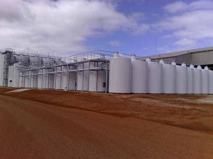 industrial insulated tanks