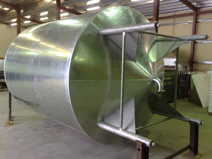 sheet metal tank