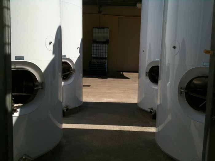 symmetrical photo of tanks