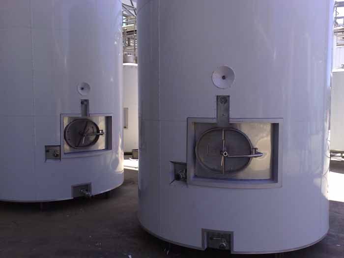 two tanks at eye level