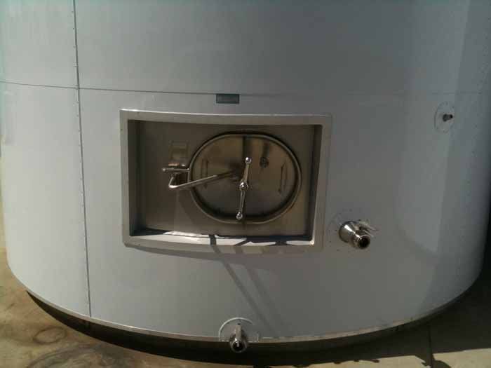 controls of large white tank