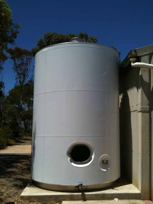 single insulated tank