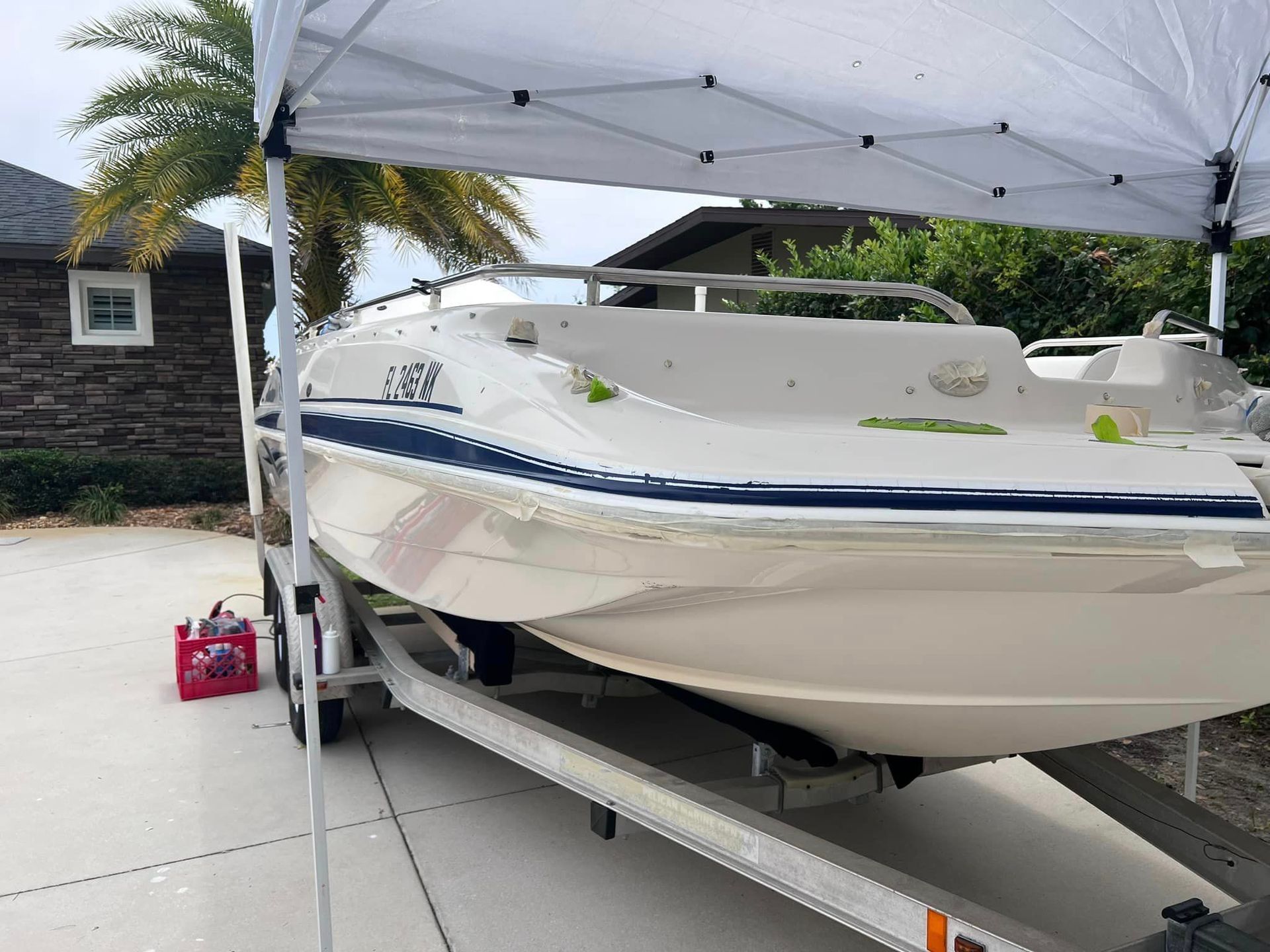 Clean Boat — Tavares, FL — Resurrection Detailz
