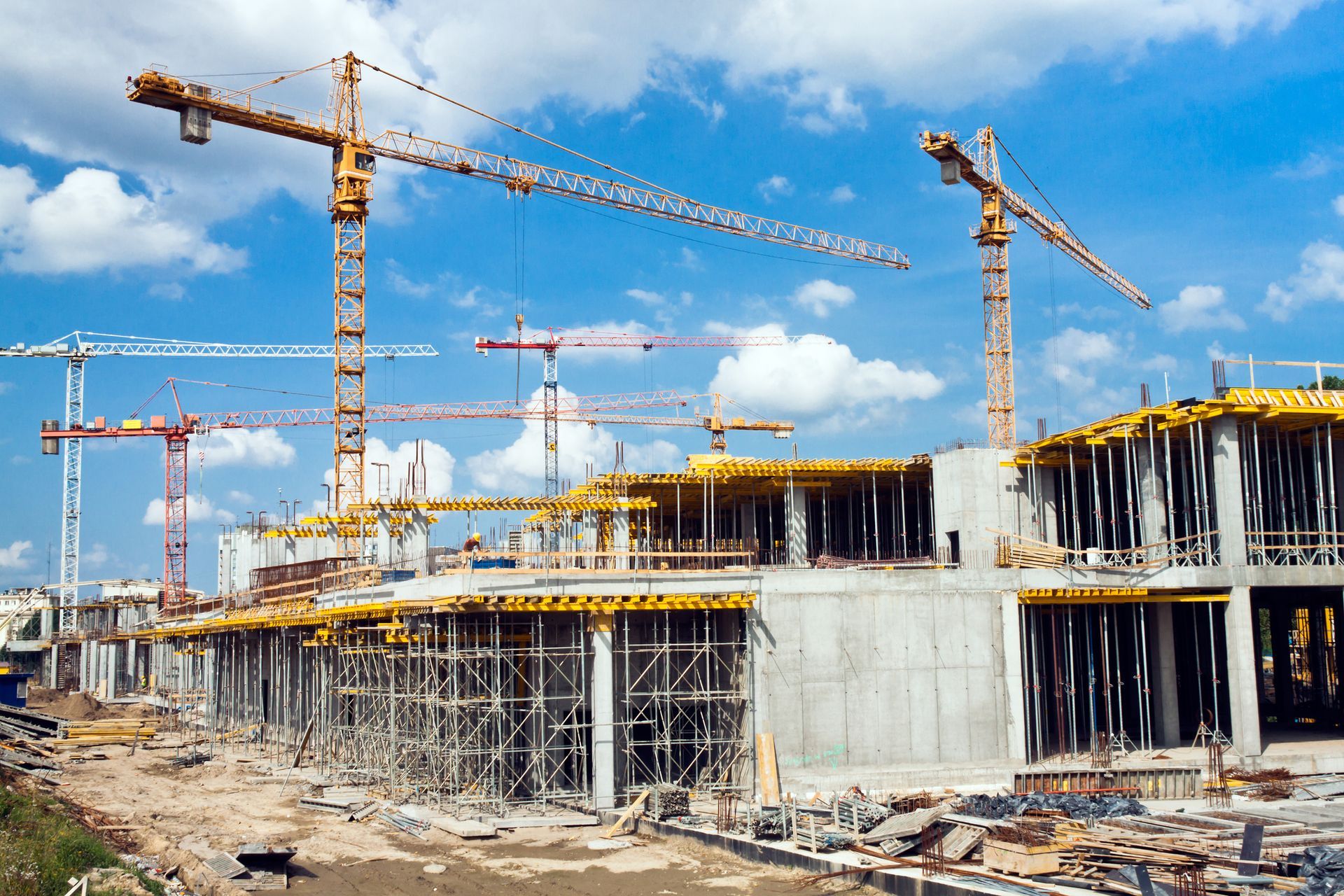 Building and Cranes Under Construction — Tucker, GA — G&R Permitting Solutions