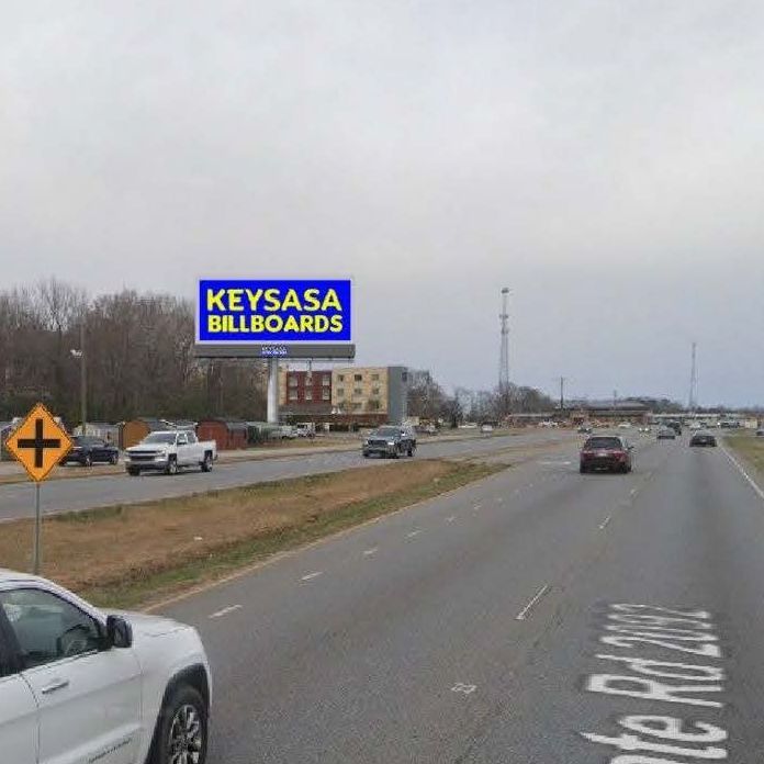 Digital Billboard NC163W Shelby, North Carolina
