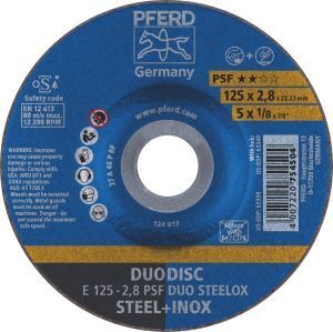 DUODISC grinding disc