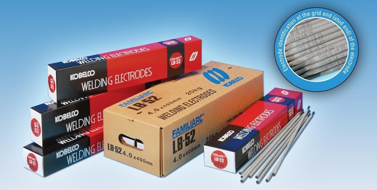 Kobelco LB52-U low hydrogen electrodes Buy in Perth