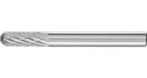 cylindrical radius carbide burr