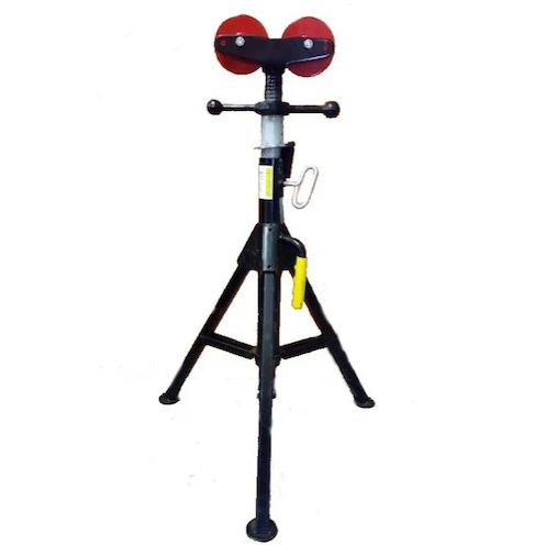 Roller Head Fold-a-Jack Pipe Stand