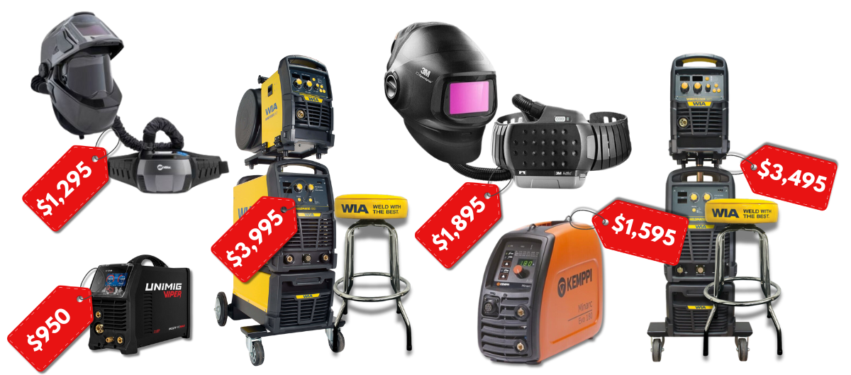 welding equipment on sale perth