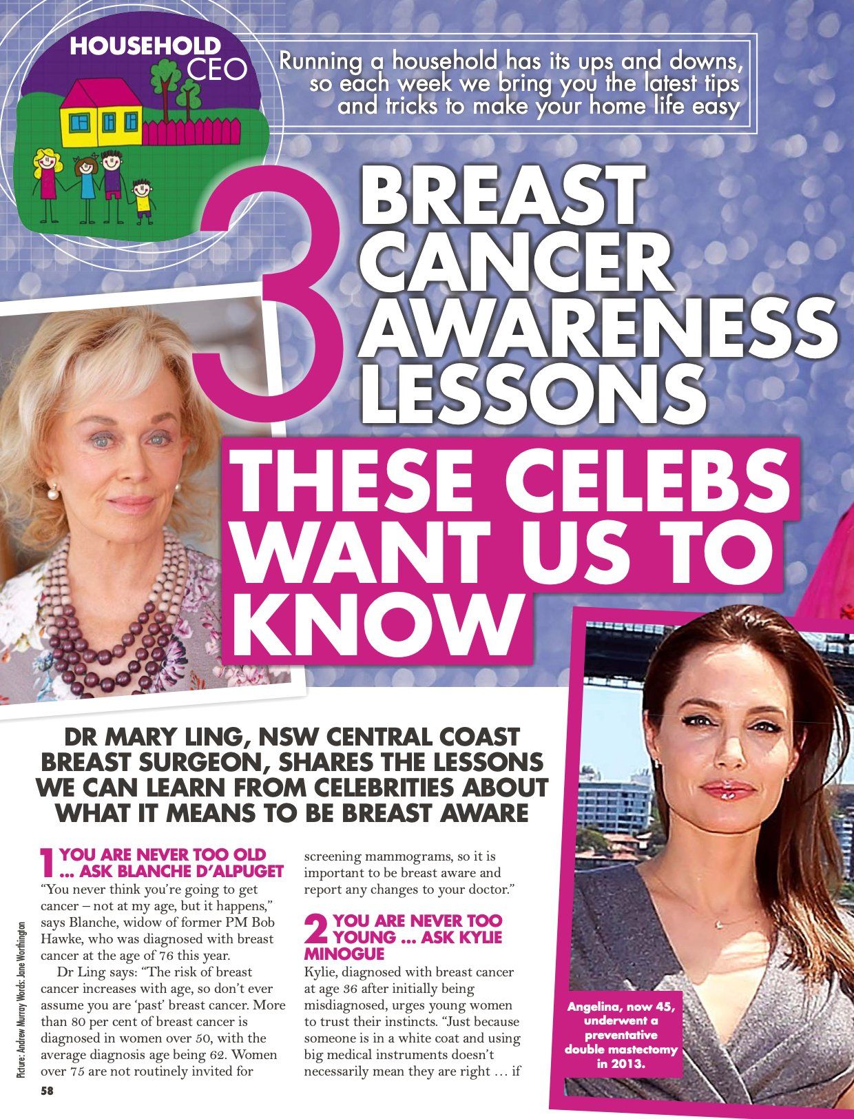 3 Breast Cancer Awareness Lessons