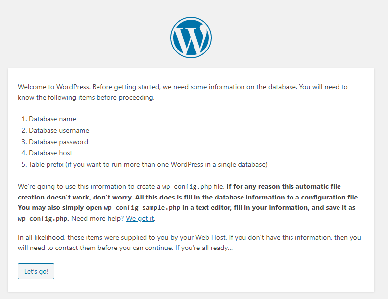 WordPress Install Checklist