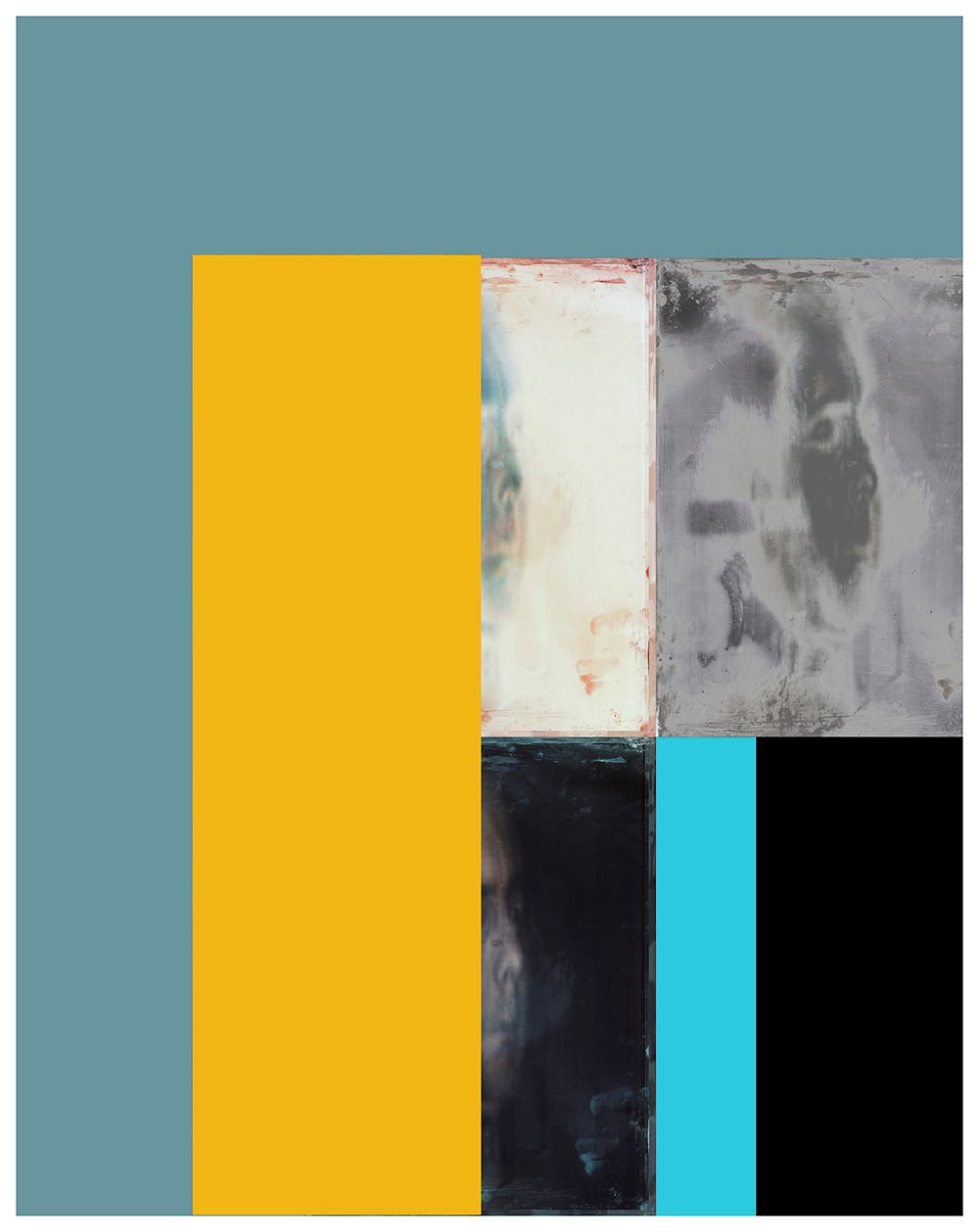 Abstract images with portraits