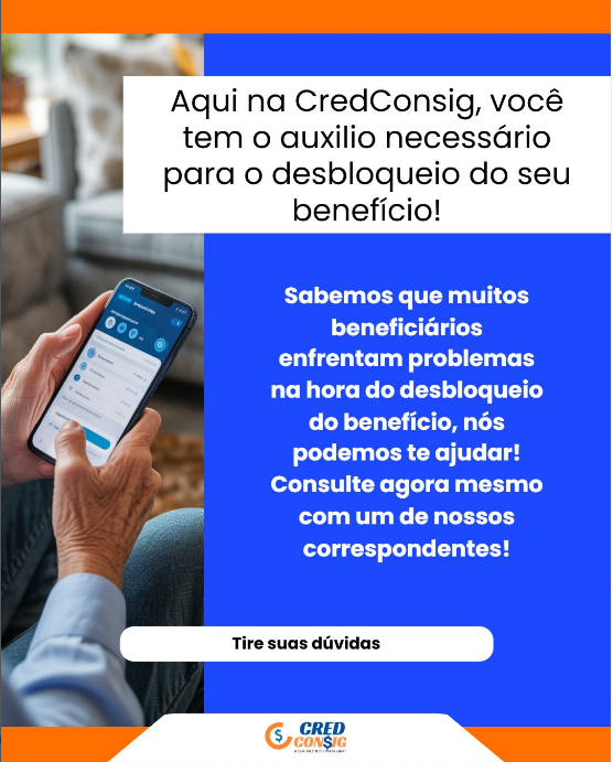 Esse serviço exclusivo facilita a liberação beneficio, tudo 100% online e sem burocracia. Assim, você tem segurança, rapidez e atendimento personalizado para evitar golpes e garantir tranquilidade.