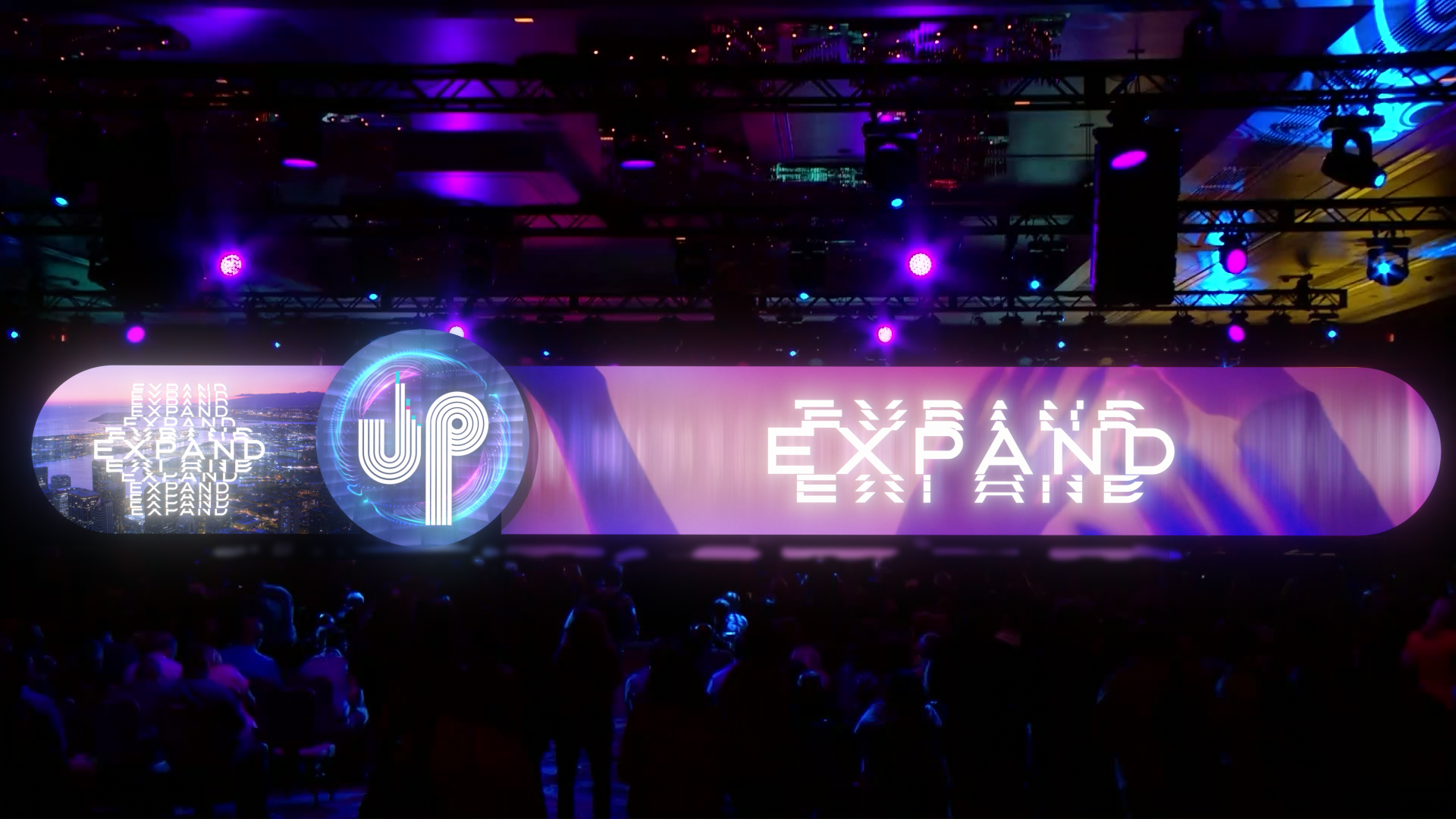 Expand Animation Sequence, LED Wall Motion Graphics