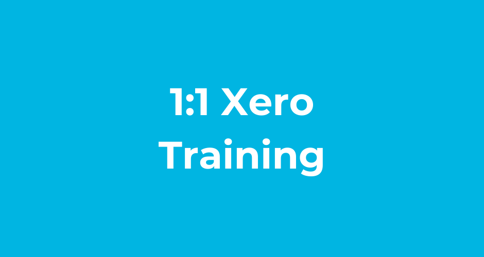 1:1 Xero Training