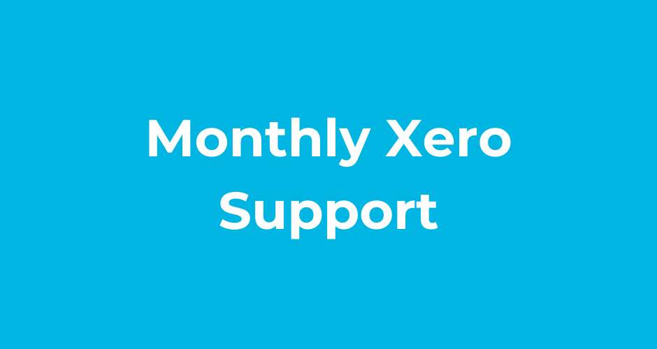 Monthly Xero Support