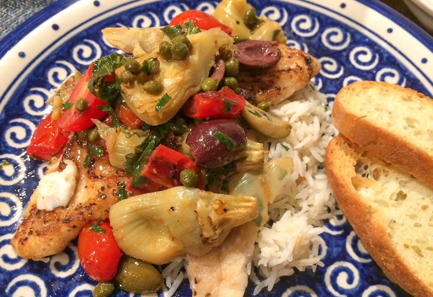 Enticing Food on Plate — Mary Esther, FL — Bella Donna Catering