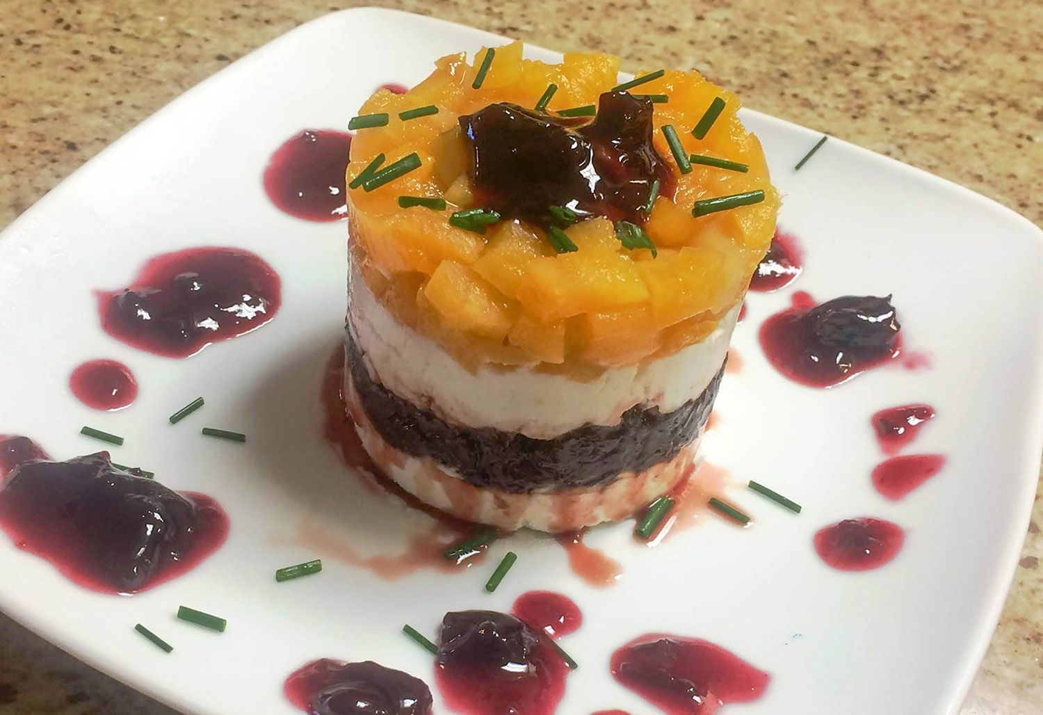 Dessert on Plate — Mary Esther, FL — Bella Donna Catering