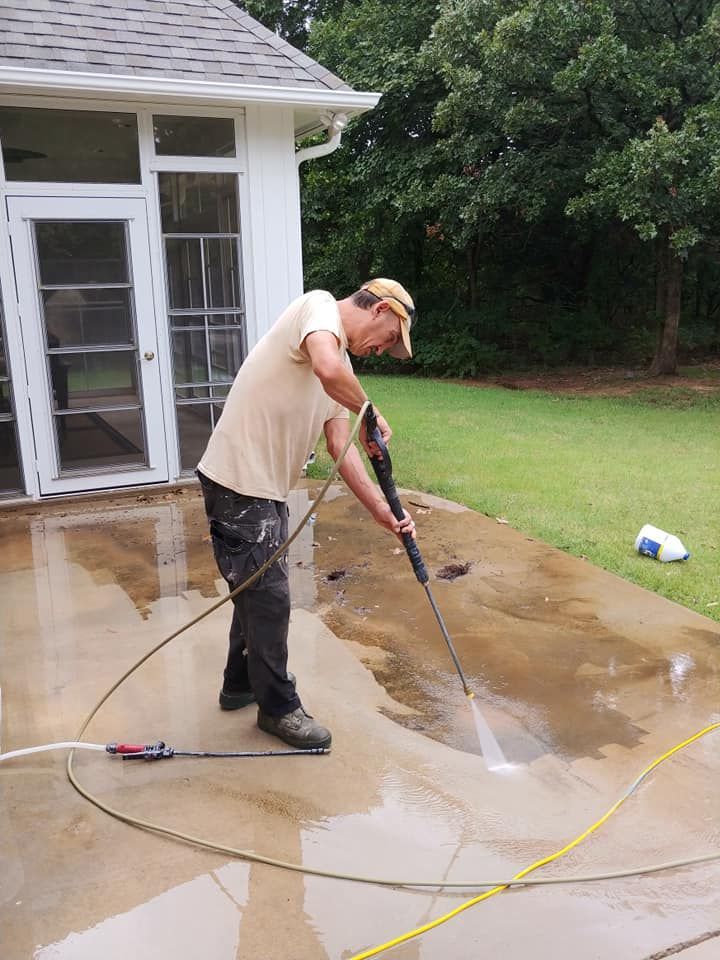 Power washing services in Oklahoma