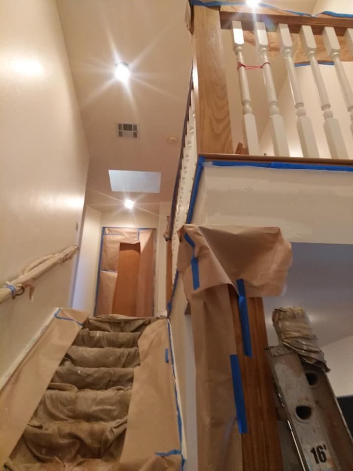 Interior residential repainting in Oklahoma