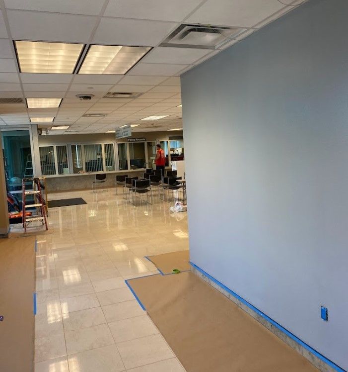 Commercial interior painting near Stillwater, OK
